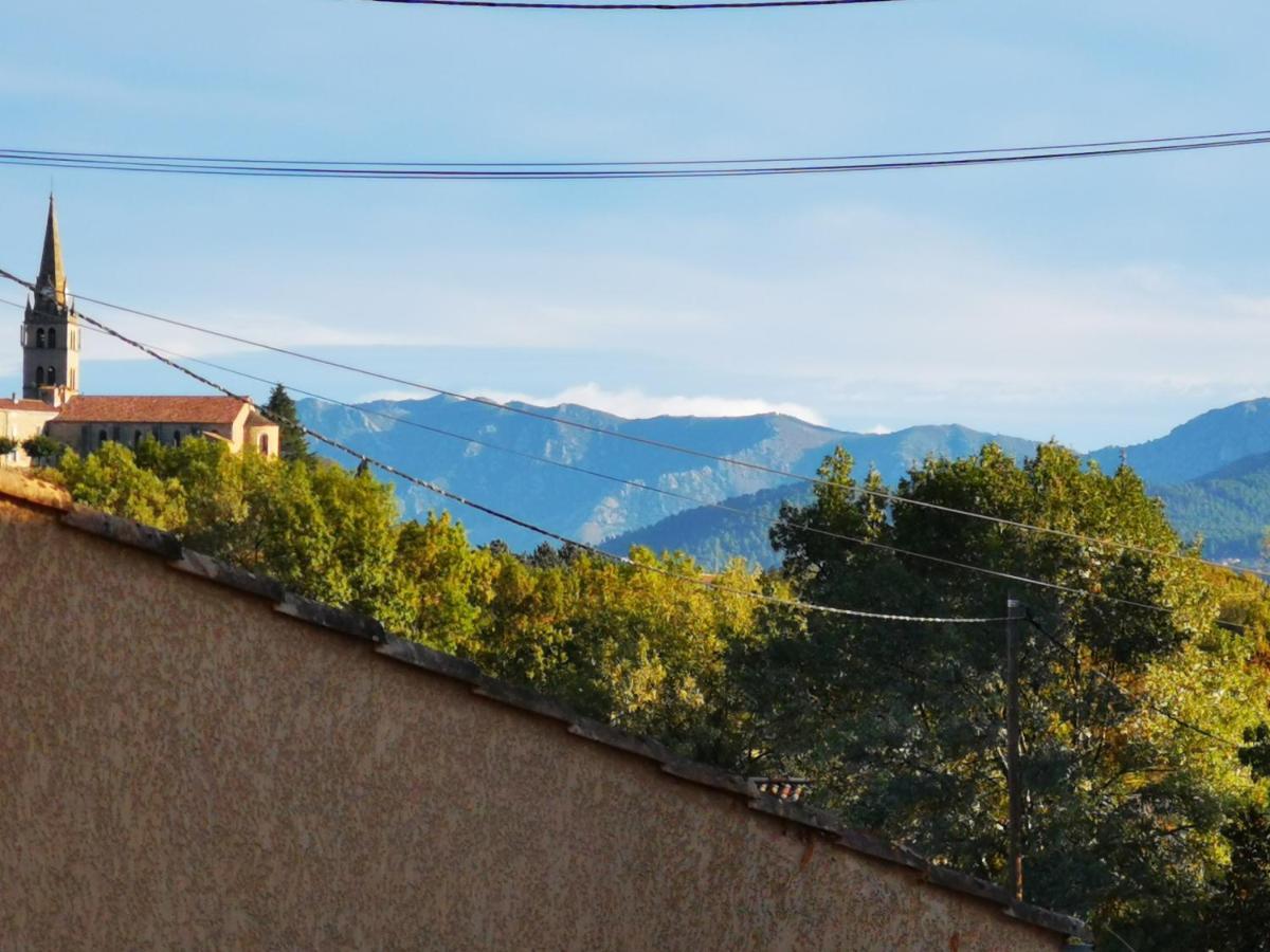 Magnifique gite en pierres 6 personnes avec piscine privee Ardeche plein sud Lablachère Exterior foto