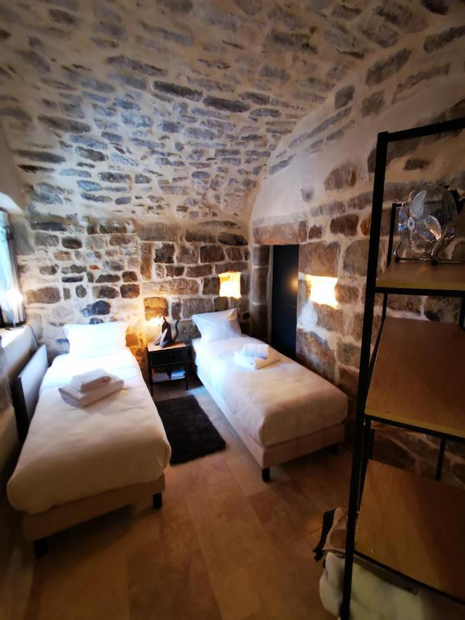 Magnifique gite en pierres 6 personnes avec piscine privee Ardeche plein sud Lablachère Exterior foto